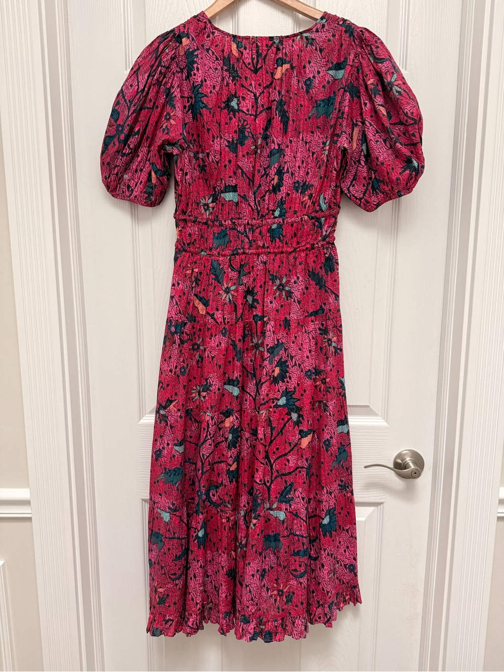 Ulla Johnson Snapdragon Thelma Midi Dress Pink Size 6 *NWT* - Picture 5 of 7
